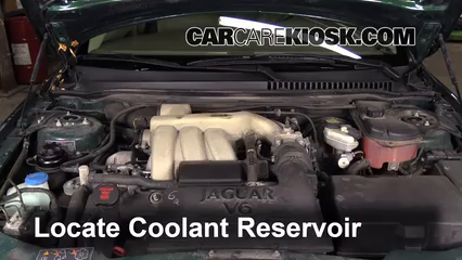 2005 Jaguar X-Type 3.0L V6 Sedan Coolant (Antifreeze) Flush Coolant